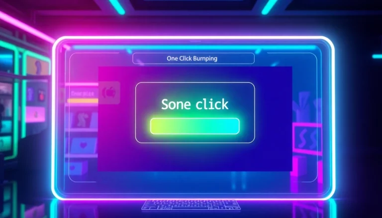 Engage with the 1click here purchase option in a visually appealing, futuristic shopping interface.