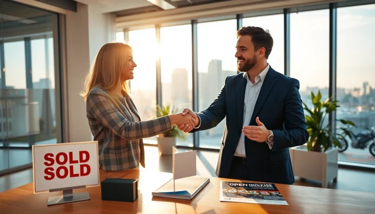 People buy my property fast during a professional real estate transaction.
