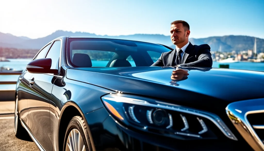 Experience premium car service in Vancouver BC with a luxury sedan and professional chauffeur.