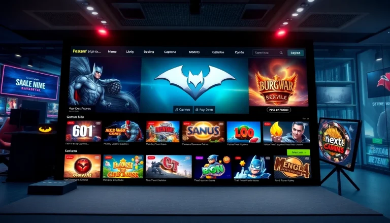 Menyajikan antarmuka permainan online situs resmi batman138 yang penuh warna dan menarik.