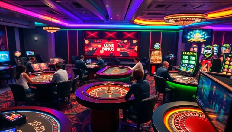 Experience the thrill of TPower casino games in a vibrant online casino setting.
