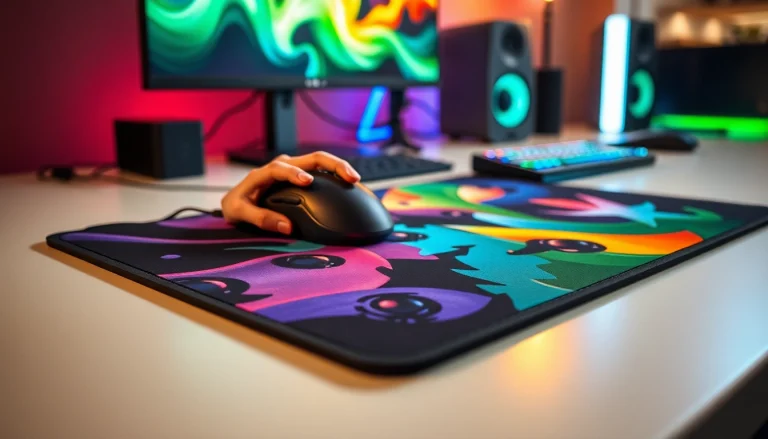 Customize your 3D mouse pad with vibrant artwork and ergonomic wrist support for enhanced comfort.