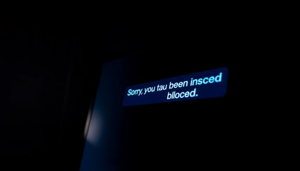 Inatogel online access blocked screen with security notification in a modern tech environment.