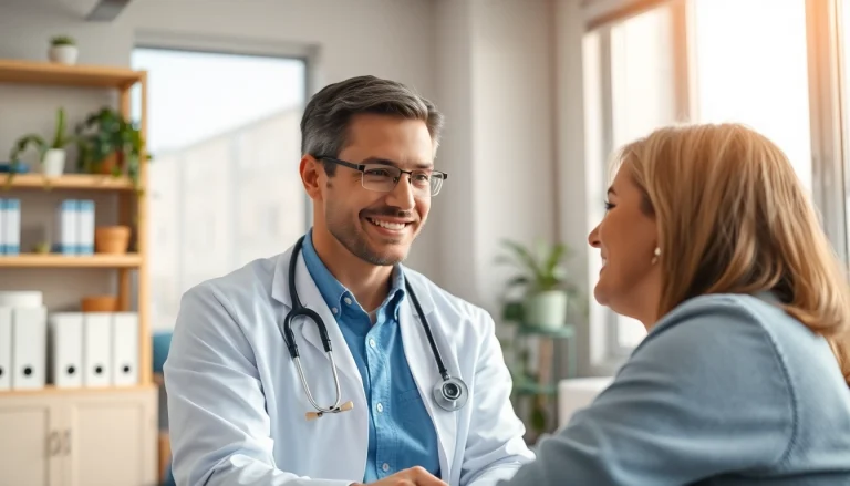 Engaging consultation at parker medical las vegas showcasing professional healthcare.