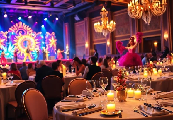 Enjoy the best dinner show in las vegas with captivating performers and elegant dining.