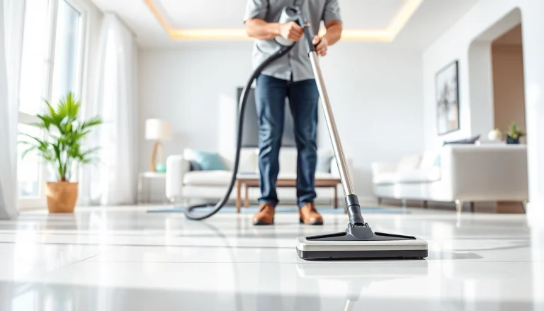 Experience exceptional deep cleaning services Dubai with professional cleaners in action.